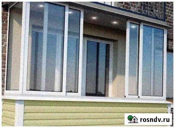 Окно пвх поворотное 4 створки Новосибирск - изображение 1