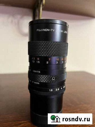 Объектив fujinon TV zoom 1:1.8/17.5-105 C 6X 17.5 Москва - изображение 1