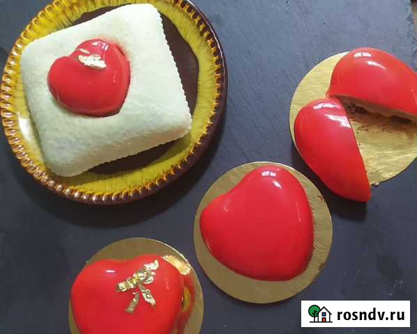 Муссовые торты, муссовые пирожные, подарки на 14 ф Воронеж - изображение 1