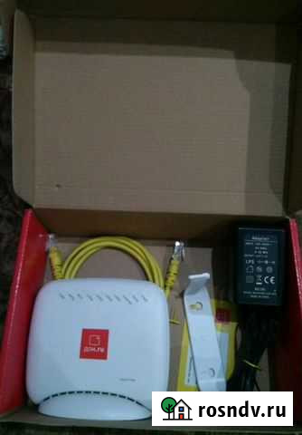 Беспроводной маршрутизатор Дом ру Красноярск - изображение 1