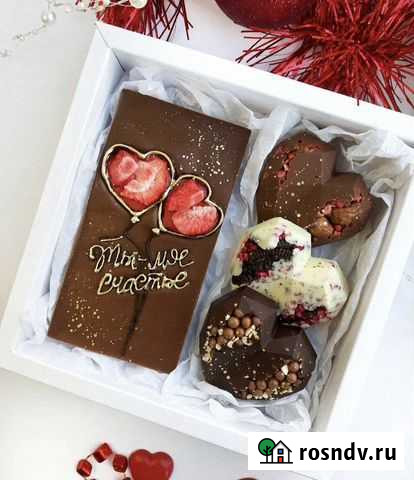 Шоколадные буквы, цветы, шоколад ручной работы Набережные Челны - изображение 1