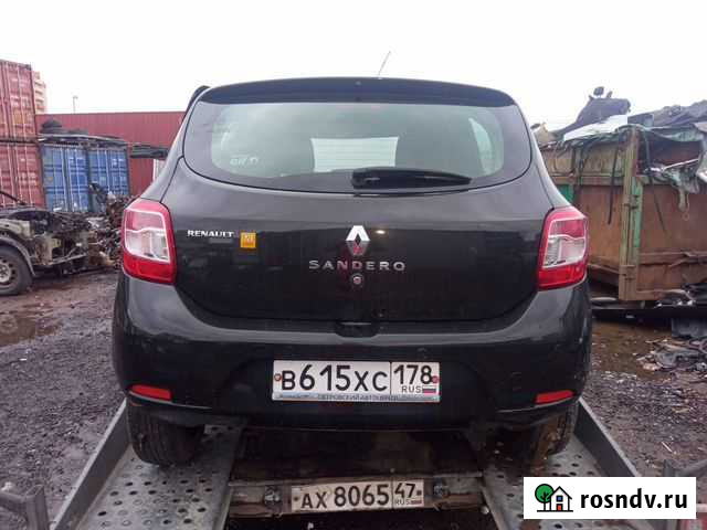 Разобран рено сандеро 2 2017 год пробег 54тыс.км Бугры - изображение 1