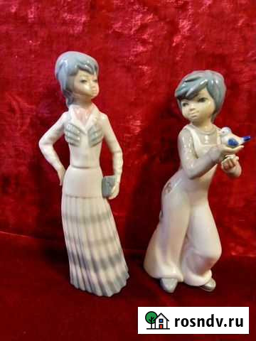 Парные статуэтки Девочка и мальчик, Испания Казань - изображение 1
