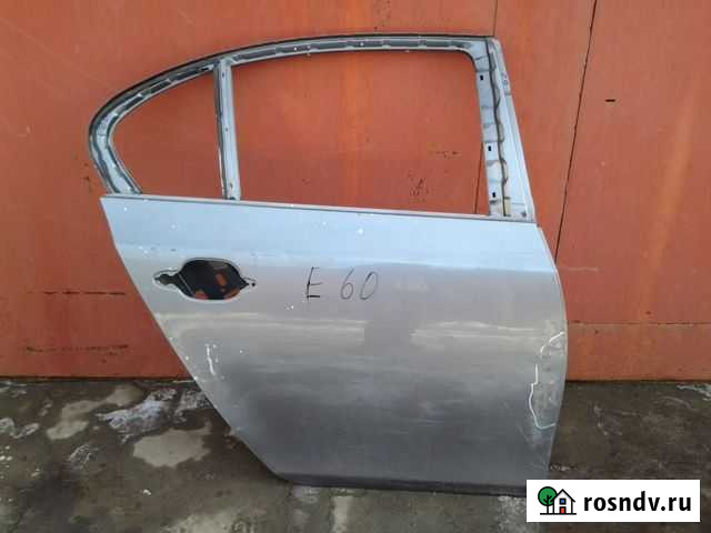 BMW 5 E60 дверь задняя правая серая Люберцы - изображение 1