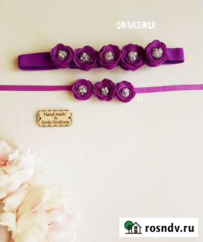 Повязочка для девочки Hand madе под заказ Калининград - изображение 1