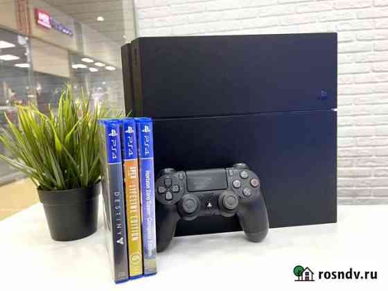 Sony PS4 матовая + гарантия игры Рязань