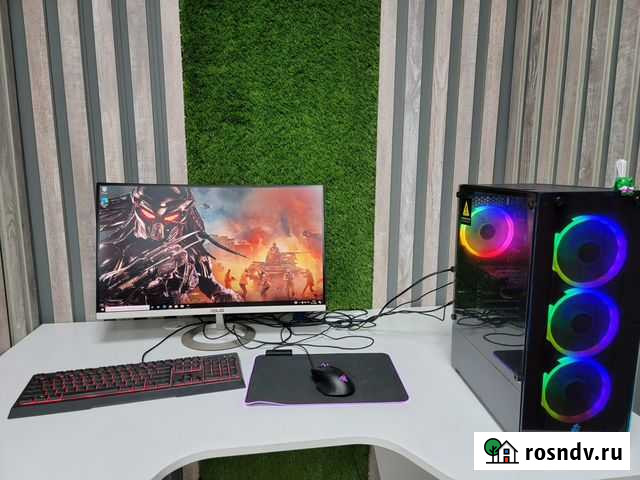 Игровой Ryzen 7 5800x/16 gb DDR4/ssd 240gb/1660S Воронеж - изображение 1