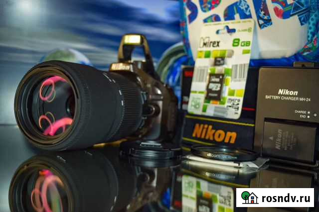 Nikon D5200 70-300mm Sigma Краснодар - изображение 1