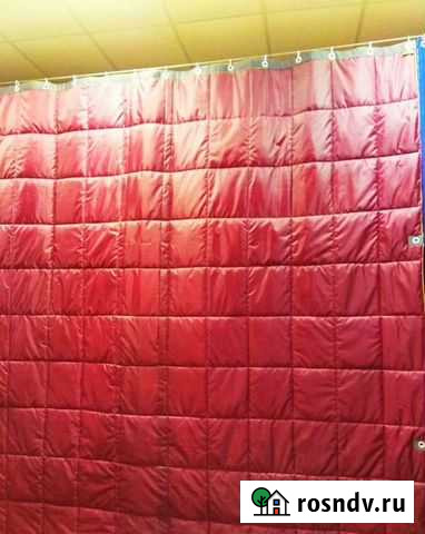 Утепленные брезентовые шторы Омск - изображение 1