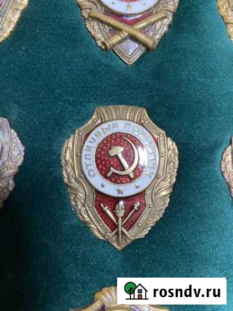 Значок Отличный Пожарник Калининград - изображение 1