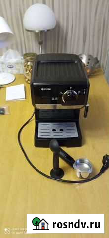 Кофеварка рожкового типа Vitek VT-1502 BK Всеволожск - изображение 1