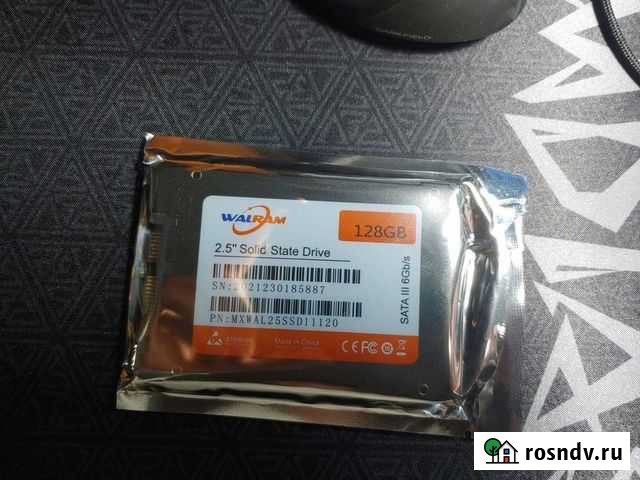 Жесткий диск ssd 128 gb walram новый Саратов - изображение 1