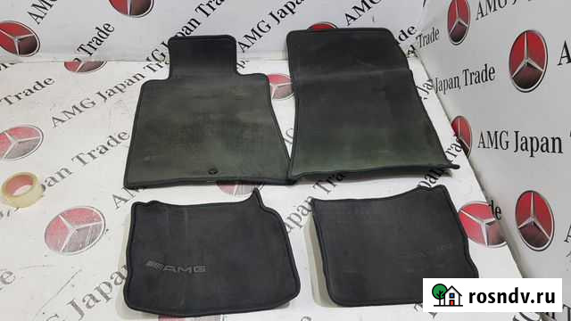 Коврики салонные AMG на Mercedes-Benz W140 CL Находка - изображение 1