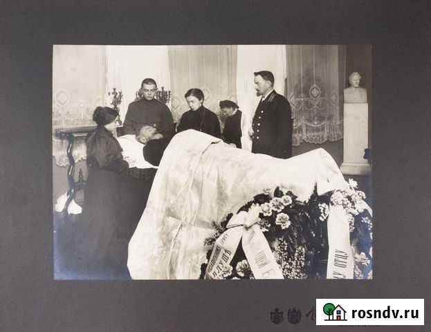 Родные у гроба А.Брюллова. К.Булла 1877г. фото Санкт-Петербург - изображение 1