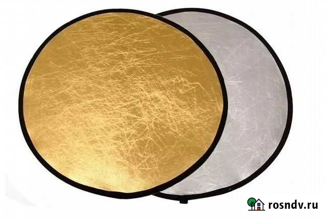 Отражатель 2в1, 60.80. 110 см золото+ серебр Красноярск - изображение 1