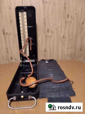 Сфигмоманометр тонометр ртутный СССР карболитовый Тверь - изображение 1