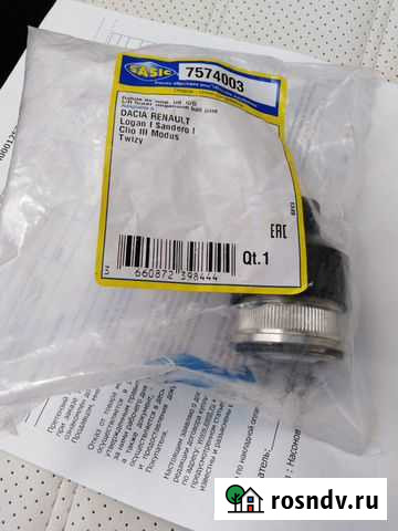 Опора шаровая Renault Logan Новомосковск - изображение 1