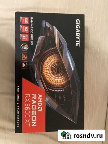 Видеокарта Gigabyte Radeon RX6600XT Краснодар - изображение 1