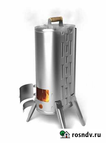Печь-коптильня портативная тмф Дуплет-2 Inox Екатеринбург - изображение 1