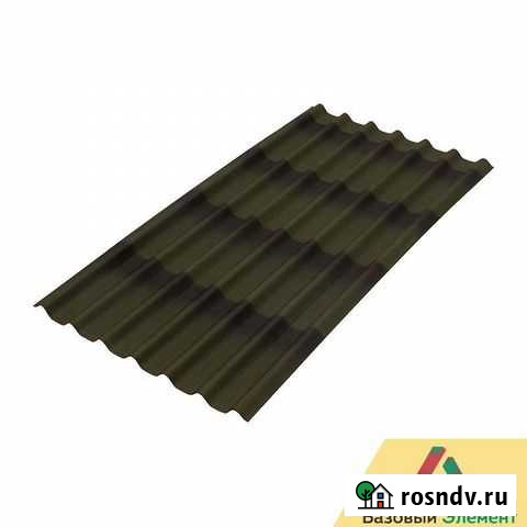Ондулин Черепица зеленая 960х1950 мм Челябинск - изображение 1