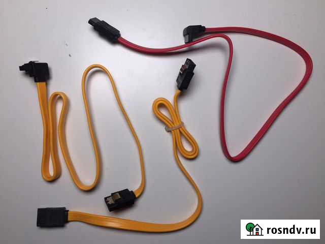 Шлейф SATA, 3 штуки Тюмень - изображение 1