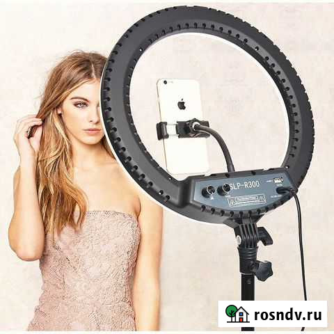 Профессиональный свет. Кольцевая лампа 45 см Новосибирск - изображение 1