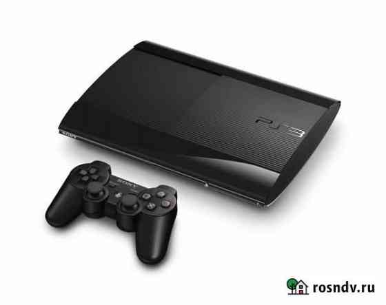 PS3 SuperSlim 500гб + 50 игр Чита