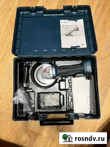 Аккумуляторная ушм - болгарка Bosch gws - 180li Оренбург - изображение 1