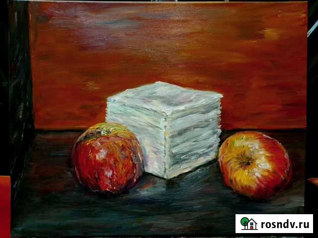 Авторский натюрморт яблоки Калининград - изображение 1