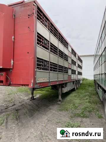 Полуприцеп для перевозки скота Pezzaioli SBA63, 2008 Промышленная - изображение 1