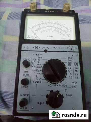 Мультиметр СССР работает Старый Оскол - изображение 1
