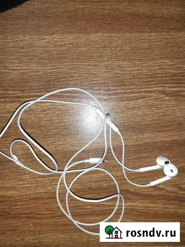 Наушники apple оригинал Новая Усмань - изображение 1