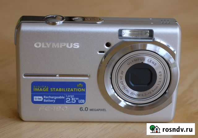 Фотоаппарат Olympus FE-190 6 мп, дисплей 6,7 см Сыктывкар - изображение 1