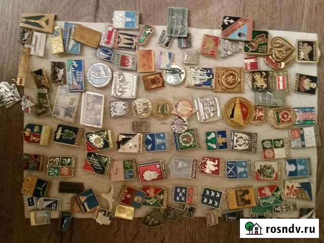 Значки времен СССР Сызрань - изображение 1