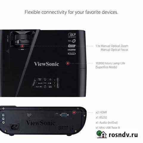 Проектор viewsonic pjd7720hd Москва