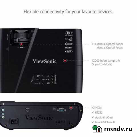 Проектор viewsonic pjd7720hd Москва - изображение 1