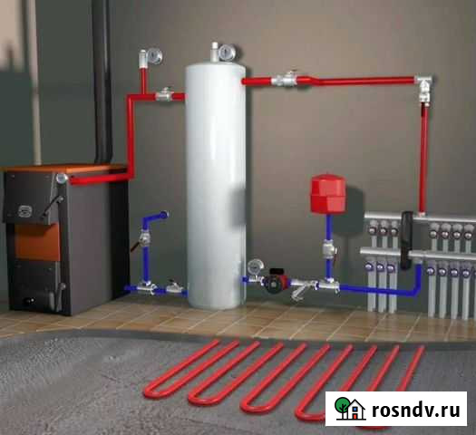 Монтаж отопление водоснабжение Астрахань - изображение 1