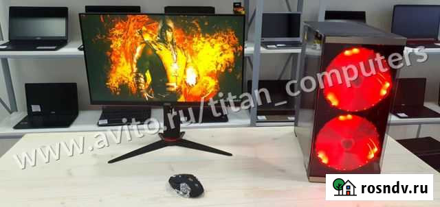 Игровой компьютер i3 10100F/8Gb/SSD/GTX 4Gb Воронеж - изображение 1