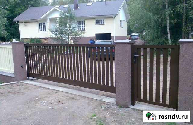 Откатные ворота Астрахань - изображение 1