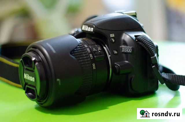 Nikon d3100 с объективом 18-55 Иркутск - изображение 1