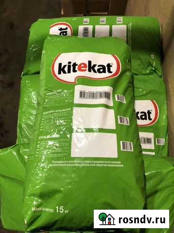 Корм для кошек Kitekat 15кг Ростов-на-Дону - изображение 1