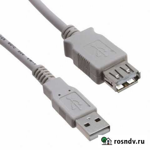 Кабель USB (m) - USB (f) 1.5, 3, 5 метров Пермь - изображение 1