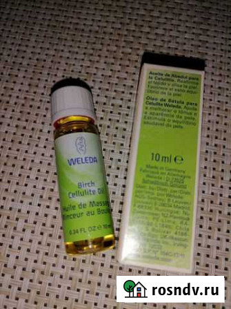 Масло Weleda Birch Cellulite Oil Мурино - изображение 1