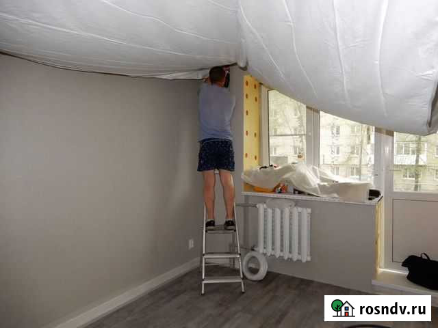 Натяжные потолки, установка Балахна - изображение 1