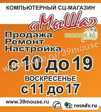 Монитор AOC E2070Sw / 1600x900 / TN / VGA Калининград - изображение 1