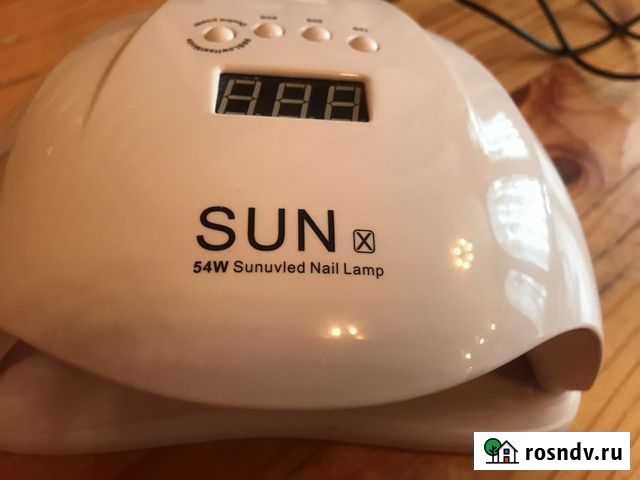 Лампа для ногтей SUNx-54 W LED Nail с таймером 10 Барнаул - изображение 1