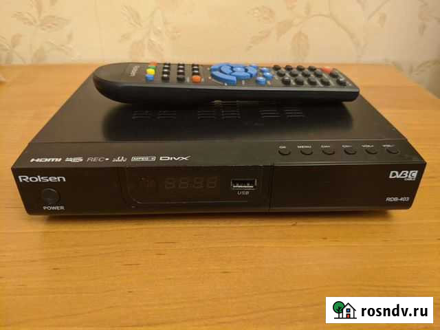 Приемник цифрового тв Rolsen RDB-403 Апатиты - изображение 1