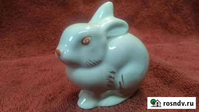 Фарфоровая статуэтка  Кролик Севастополь - изображение 1