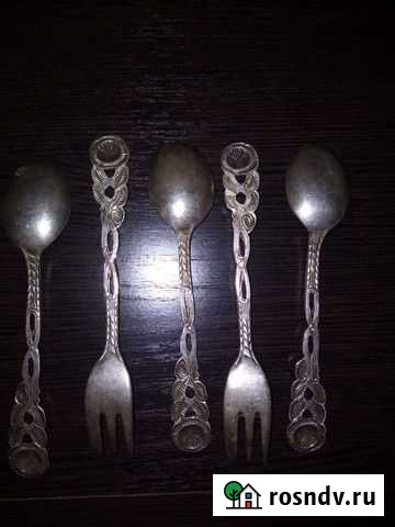 Столовые приборы, серебряные ложечки Саракташ - изображение 1