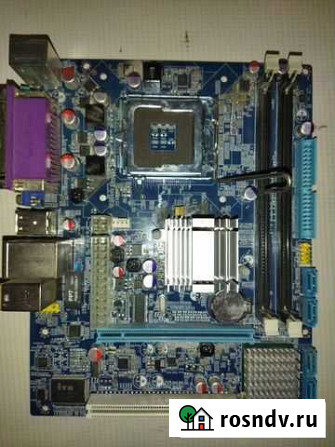 Материнская плата 775 ddr2 Барнаул - изображение 1